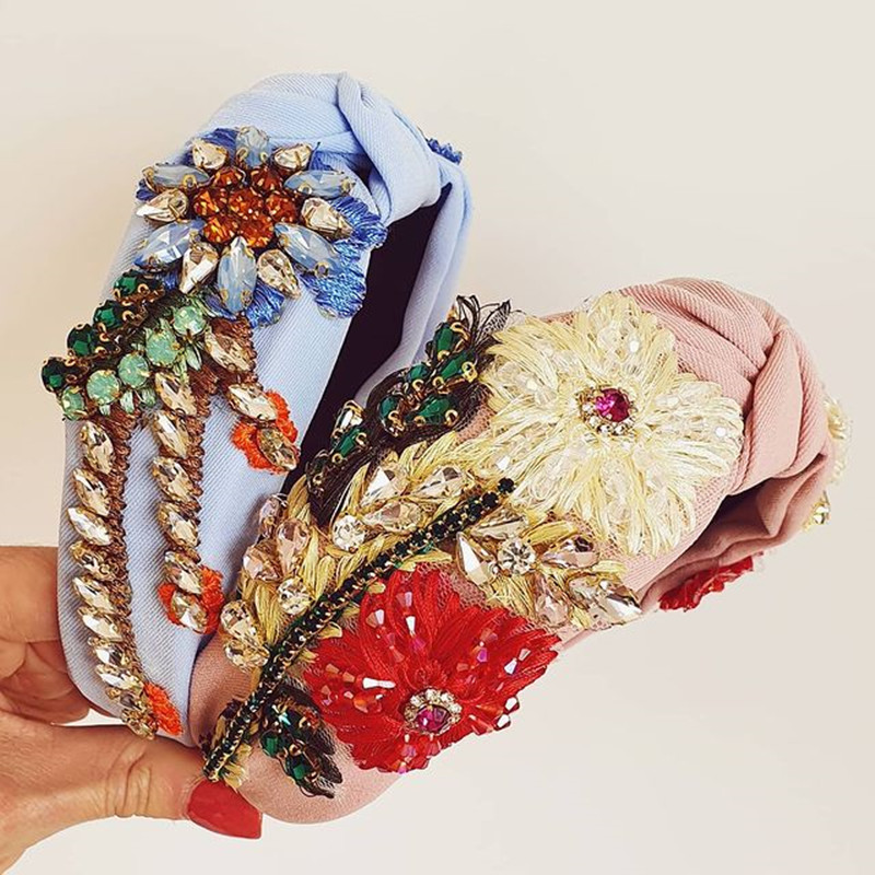 Embroideried Hairband Ethnic H - Go Ethnic Fashion ulasan dan harga