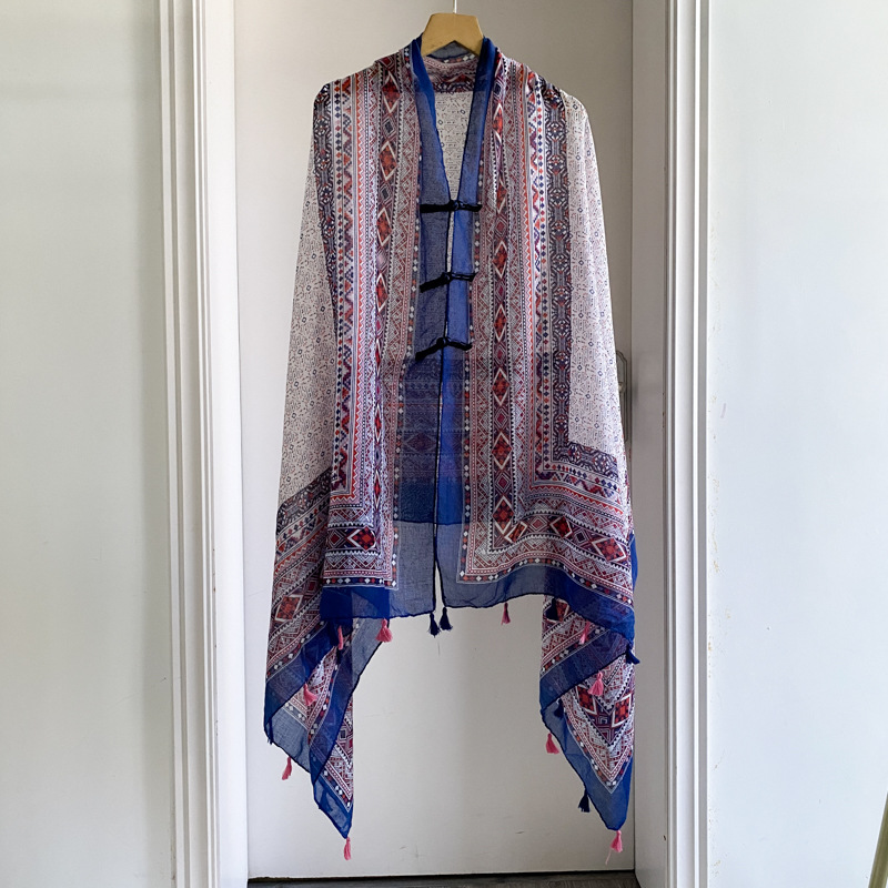 New Ethnic Style Paisley Shawl - Go Ethnic Fashion ulasan dan harga