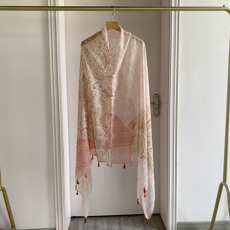 New Ethnic Style Paisley Shawl - Go Ethnic Fashion ulasan dan harga