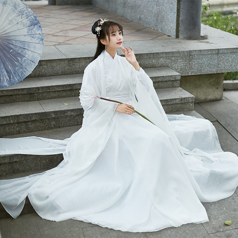 Modern Hanfu Woman Chinese Tra - Hanbok Modern Set ulasan dan harga