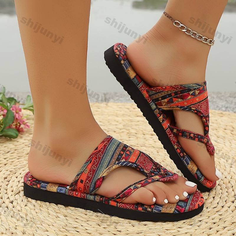 Large Size Women's Sandales 20 - New Ethnic Fashion ulasan dan harga