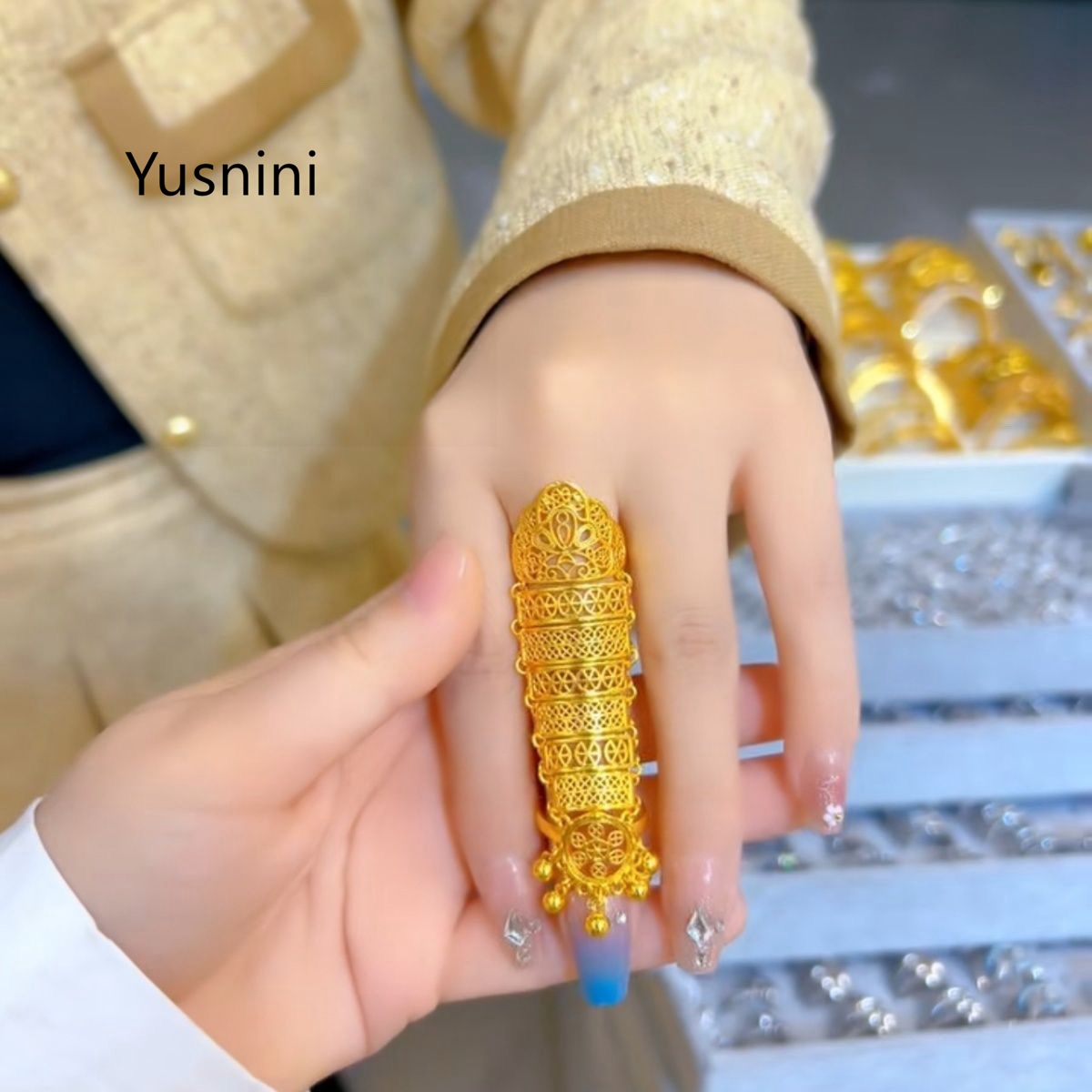 Hot Selling New Dubai Jewelry  - Ethnic Fashion Dubai ulasan dan harga