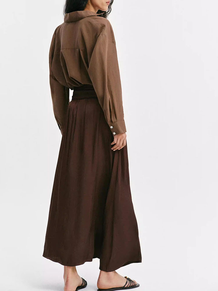 New Summer Women's Midi Skirt  - New Ethnic Fashion ulasan dan harga