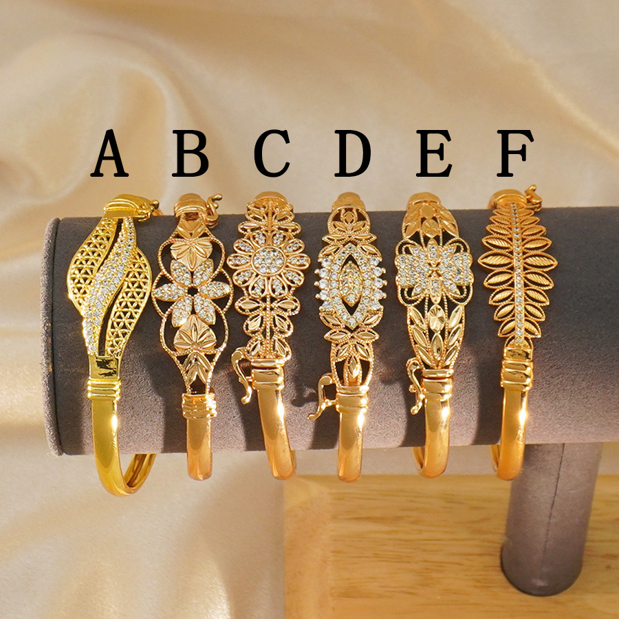 1Pcs Dubai Flower Zirconium In - Ethnic Fashion Dubai ulasan dan harga