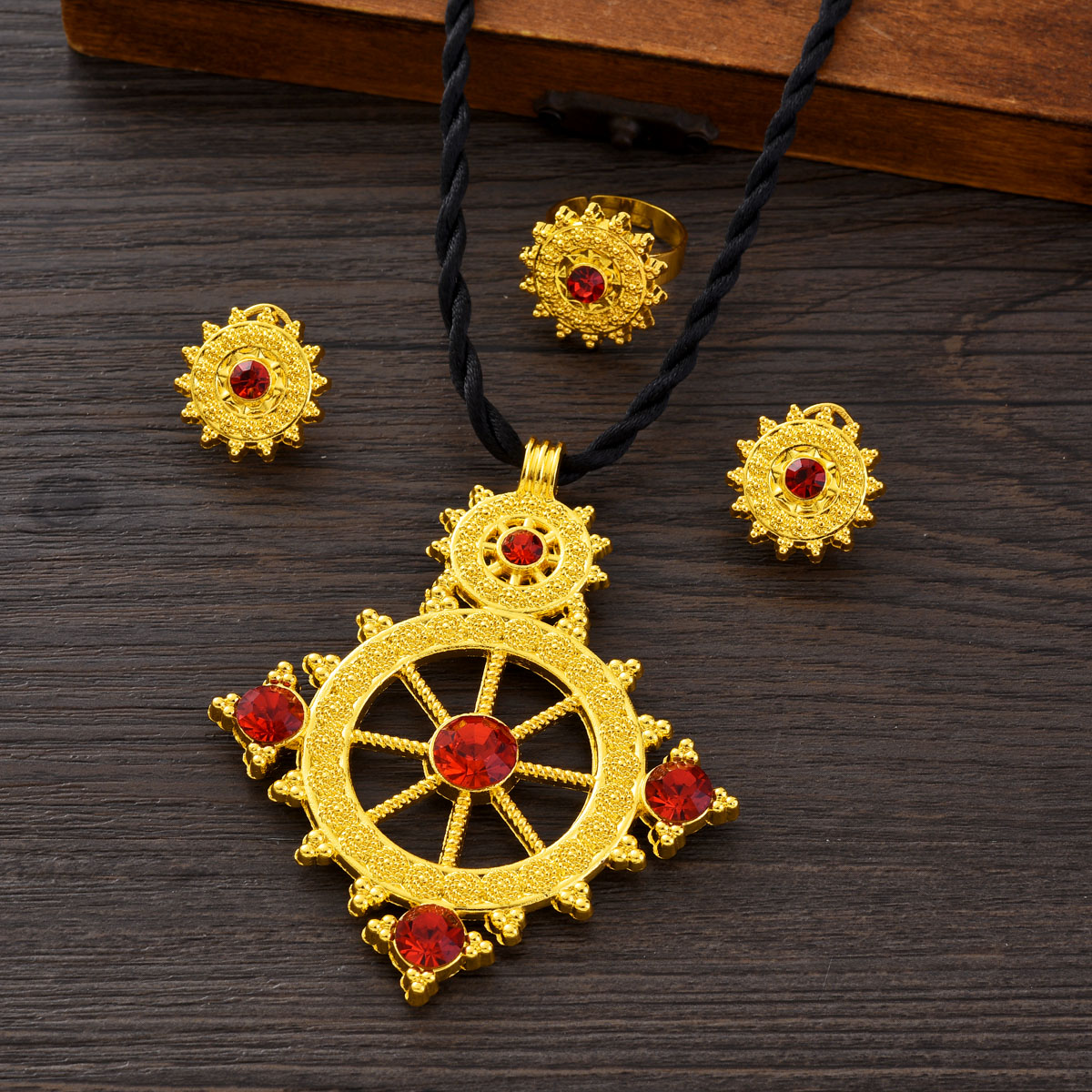 Dubai Africa Golden Color Cool - Ethnic Fashion Dubai ulasan dan harga