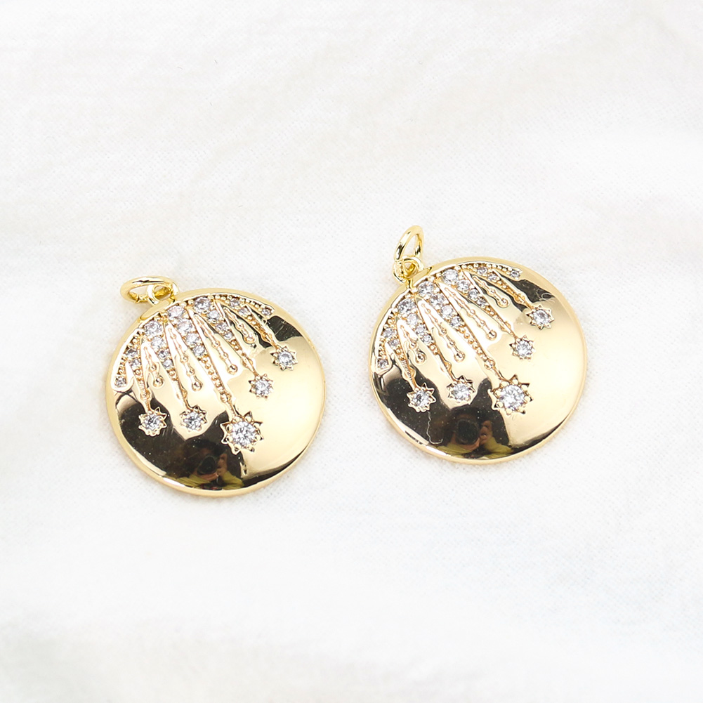Coin Star Pendant Inlay with Z - Ethnic Fashion Shoot ulasan dan harga