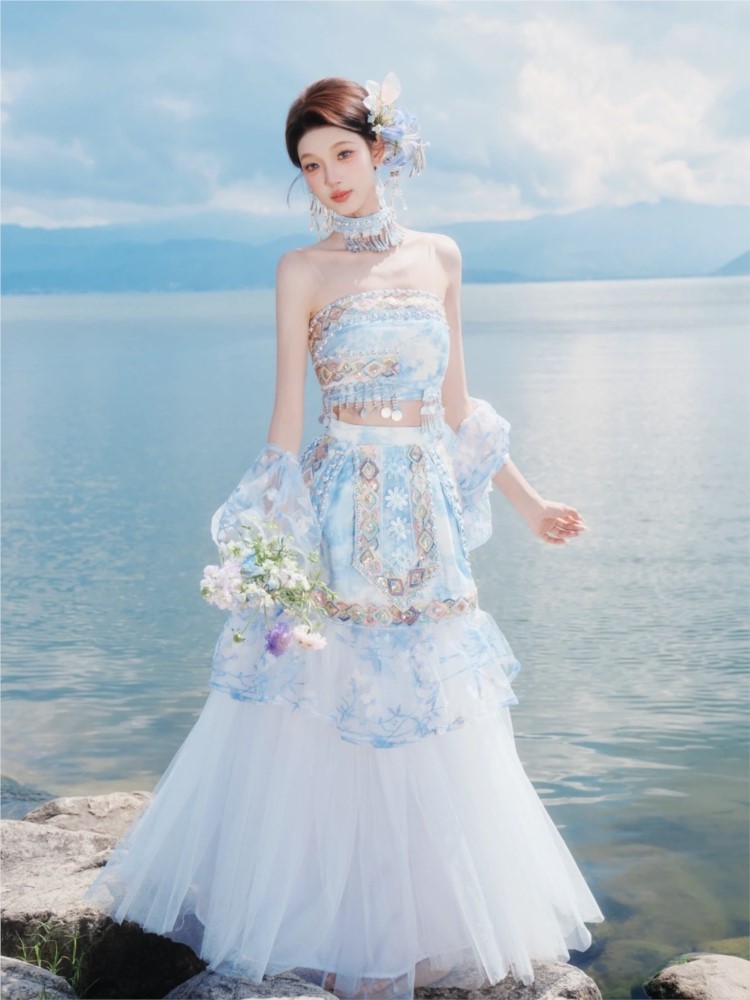 Women's suits with ethnic styl - Ethnic Fashion Shoot ulasan dan harga